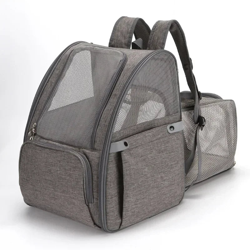 Pet Bag Dog Cat Out Backpack Hand Folding Expand Pet Carrier Pet Box Pet Supplies Factory