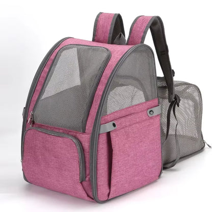 Pet Bag Dog Cat Out Backpack Hand Folding Expand Pet Carrier Pet Box Pet Supplies Factory