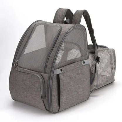 Pet Bag Dog Cat Out Backpack Hand Folding Expand Pet Carrier Pet Box Pet Supplies Factory
