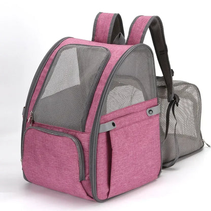 Pet Bag Dog Cat Out Backpack Hand Folding Expand Pet Carrier Pet Box Pet Supplies Factory